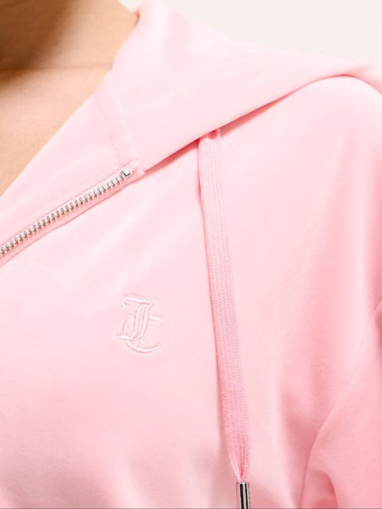 Juicy Couture Jacket Juicy Pink with Hood