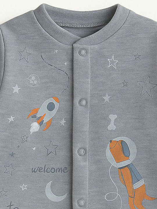 Beboulino Onesie Gray