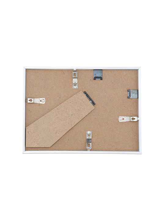 Set 2 rame foto dimensiuni 17,5 x 14 x 9,5 cm alb Relaxdays