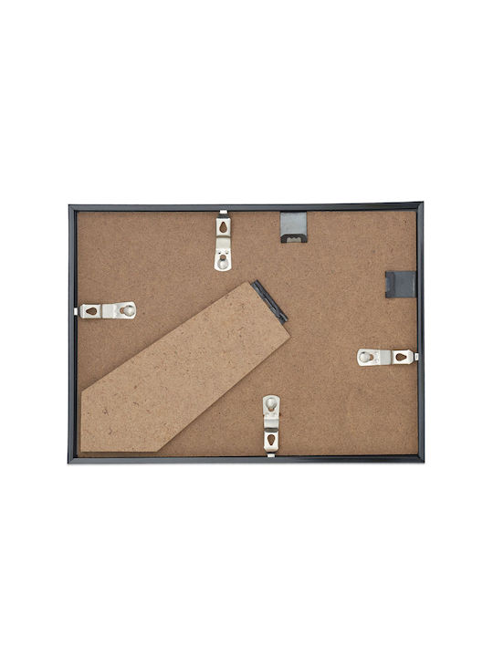 Set of 2 Picture Frames Dimensions 17.5 X 14 X 9.5 Cm Black Relaxdays
