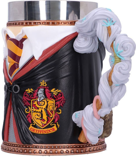 Nemesis Now Harry Potter Hermione Collectible Tankard Glass Beer, μπίρας made of Metal in Black Color 1pcs