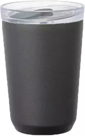 Kinto KINTO Ποτήρι Θερμός Ανοξείδωτο 360ml Μαύρο με Επιστόμιο