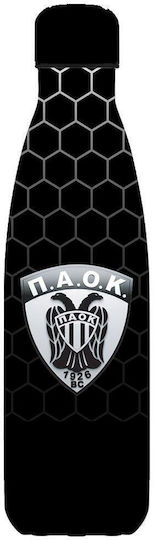 Diakakis Bottle Thermos Stainless Steel 500ml Black