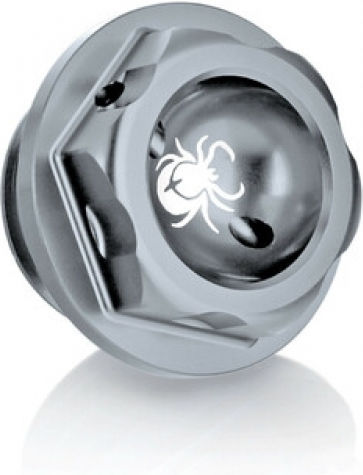 Paraxite Motorcycle Oil Cap Silver POC004S