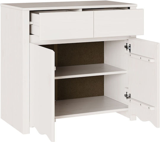 Μπουφές mit Schubladen White 79x43x75.5cm