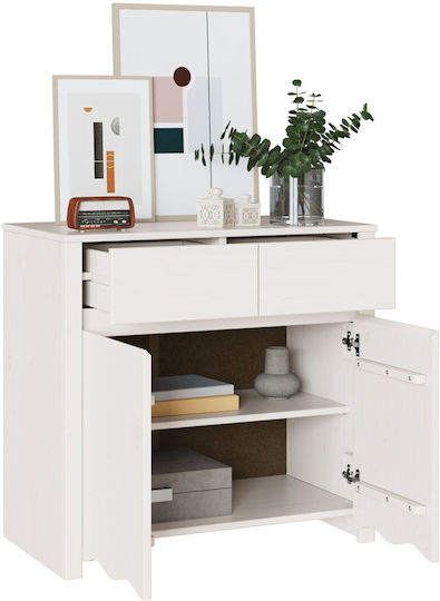 Μπουφές mit Schubladen White 79x43x75.5cm