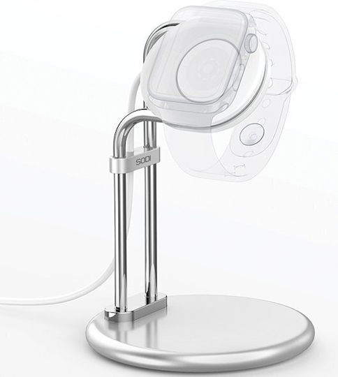 Sodi Apple Watch Ständer Saw-300 Silber B2.011194