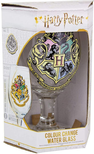 Paladone Hogwarts Glas Wasser aus Glas Kelch 350ml