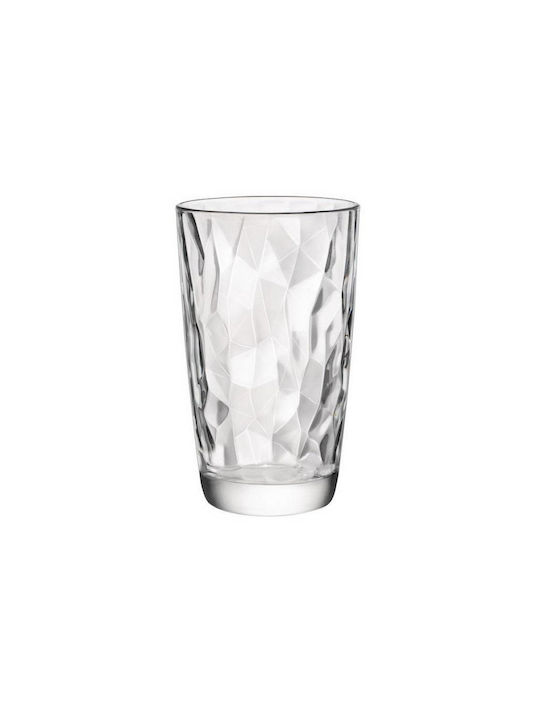 Diamond Σετ Ποτήρια Νερού από Γυαλί 470ml 6τμχ