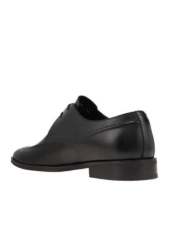 Leder Herrenschuhe Schwarz