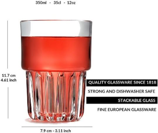 Libbey Everest Glas Wasser aus Glas 355ml