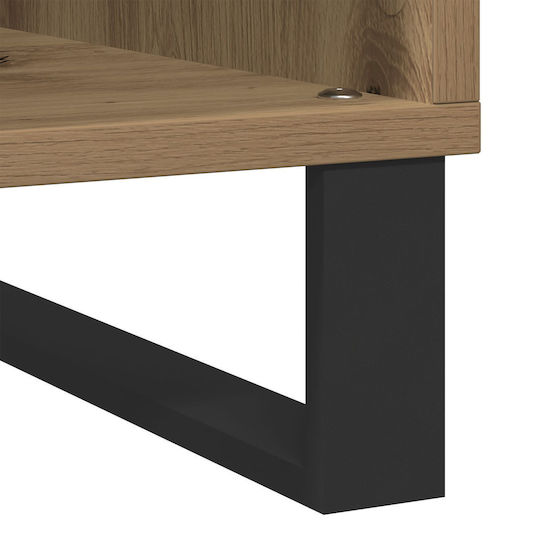 vidaXL Records Hi-Fi Furniture Black 38x84.5x90cm