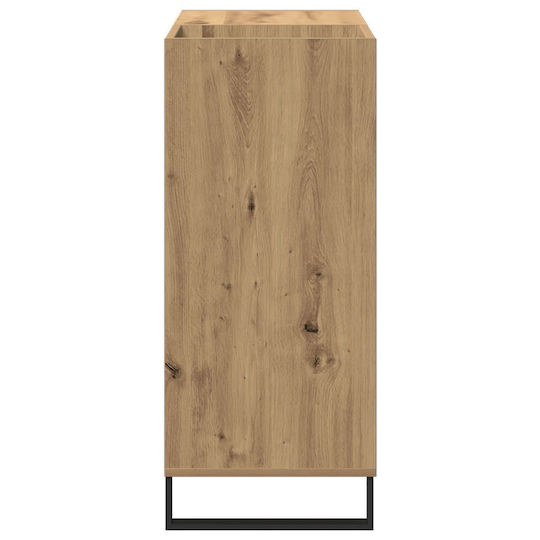 vidaXL Records Hi-Fi Furniture Black 38x84.5x90cm