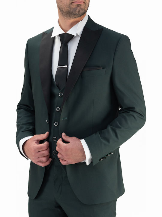 Лятно време Мъжки Костюм С гиле Green