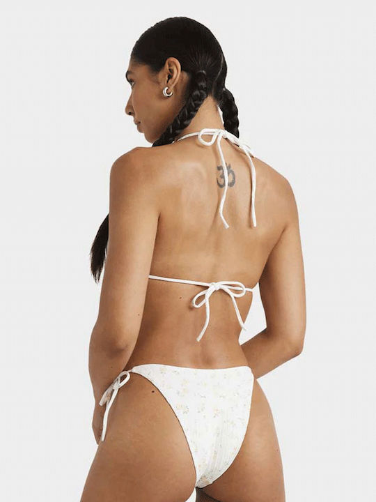 Triangle Bikini Top Whisper White Floral