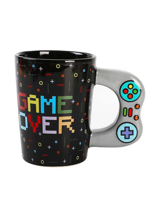 Total Gift Game Over Becher Keramik Mehrfarbig