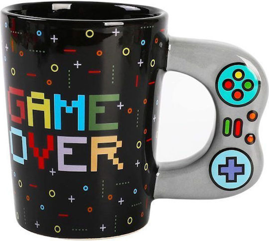 Total Gift Game Over Κούπα Κεραμική Πολύχρωμη