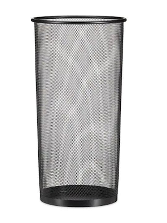 Umbrella Cane Stand Round Metal Gray Size 50 X 26 X 21 Cm
