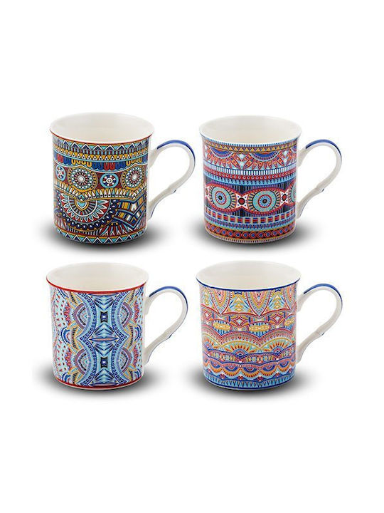Nava New Bone Mug from Porcelain in Various Designs 330ml (Various Designs)