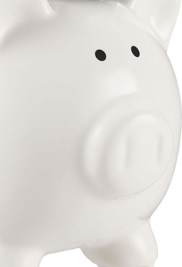 Set 2 Piggy Banks Him Her Black White Relaxdays