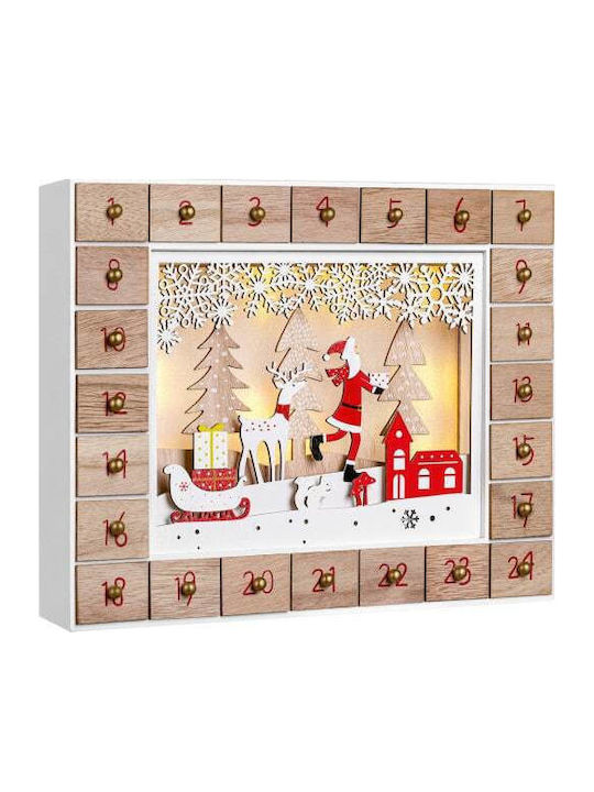 Calendar Advent Cutie Muzicală DIY Din Lemn