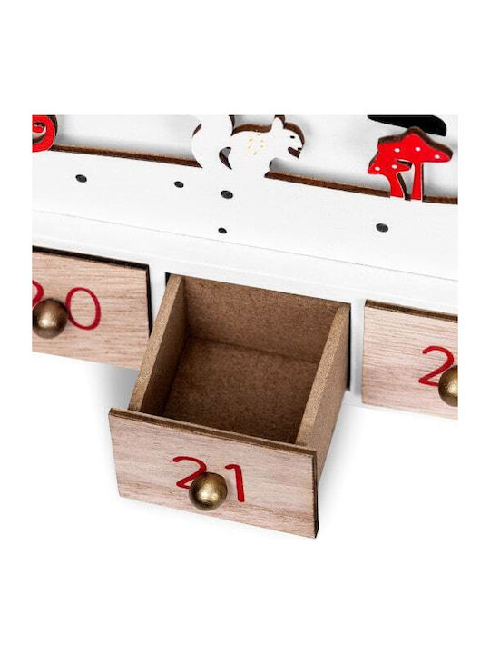 Calendar Advent Cutie Muzicală DIY Din Lemn