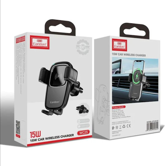 Earldom Car Mobile Mount with Adjustable Hooks Black