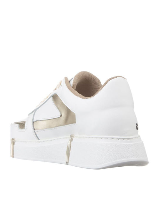 Sneakers White / Gold