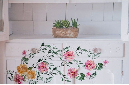 Re-design Sweet Blossoms Stamp 30.5x30.5cm