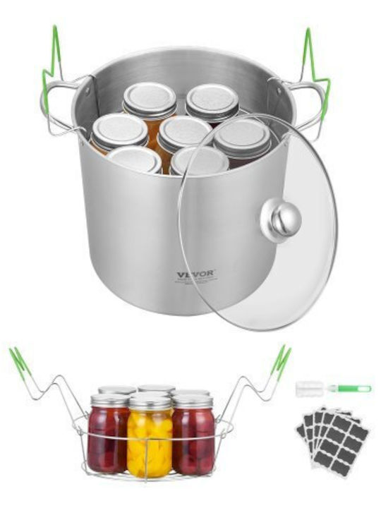 Vevor Stainless Steel Marmite Pot 35cm
