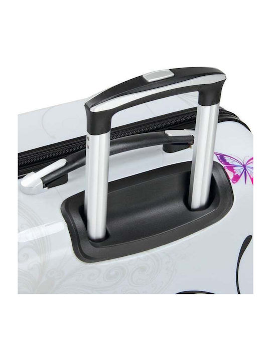 Monzana Troller Mare pentru Avion Fluture 75x49x29 Cm 4 Roți Rotire 360 de Grade Policarbonat Multicolor