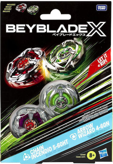 Hasbro Beyblade – Bbx Chain Incendio Arrow Wizard (Διάφορα Σχέδια) 1τμχ