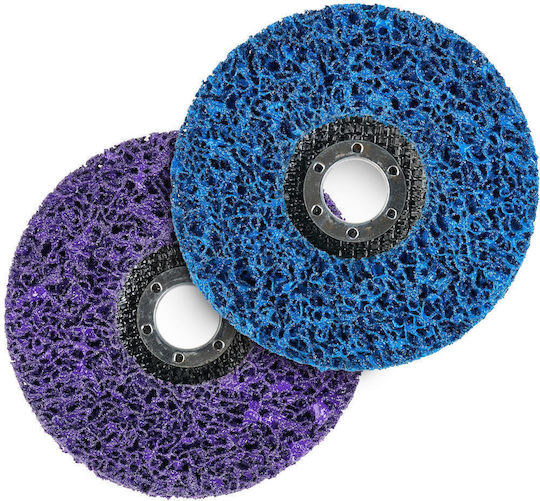 Set 2 discuri abrazive Onuvio 125mm din material netesut pentru îndepărtarea ruginii și vopselei