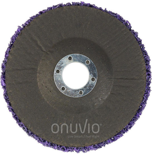 Set 2 discuri abrazive Onuvio 125mm din material netesut pentru îndepărtarea ruginii și vopselei