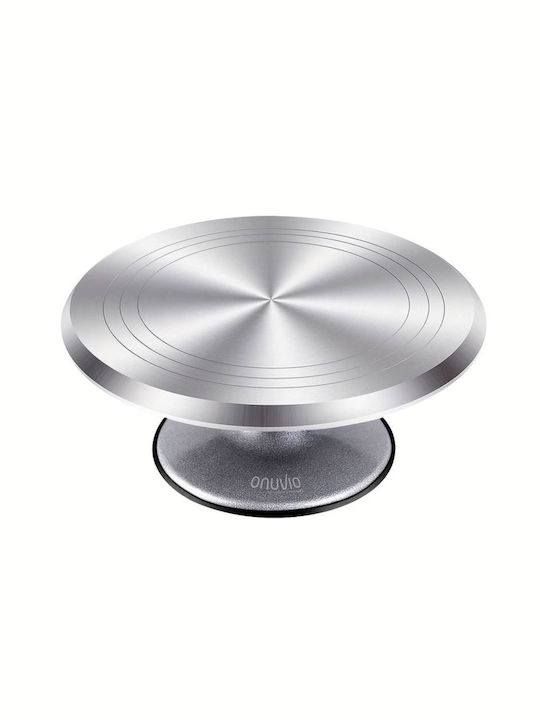 Tortieră din Aluminiu cu Picior Argintiu 30x30buc