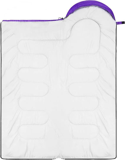 Sportneer Sac de dormit Single Purple Pink