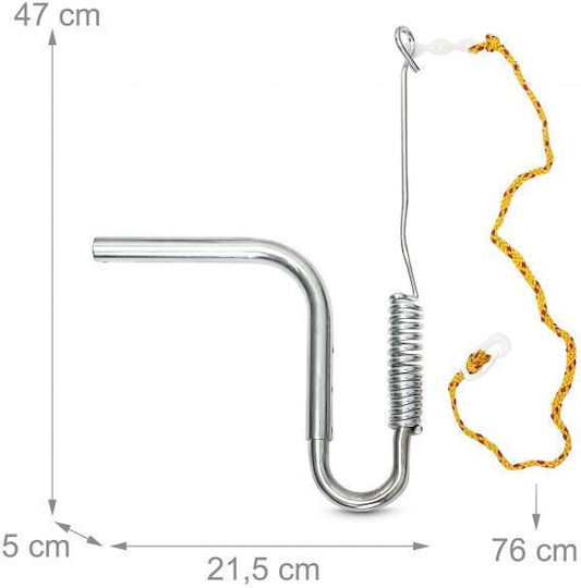 Dog Bicycle Leash Spacer Relaxdays 47 X 21.5 X 5 Cm