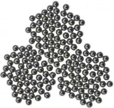 Set Praștie din Lemn 300 Bile Metalice 7 mm Airsoft Praștie 19 cm Maro