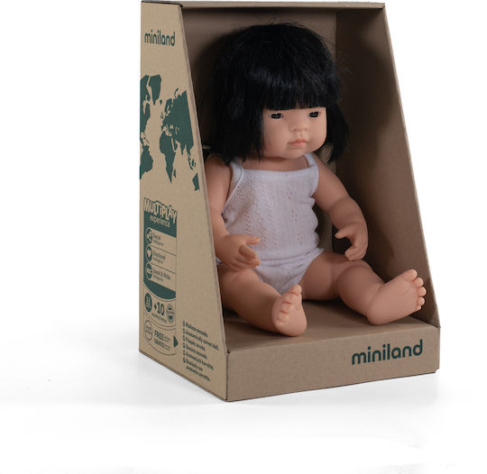 Miniland Μωρό Κούκλα Asian Κορίτσι με Σύνδρομο Down 38 εκ.