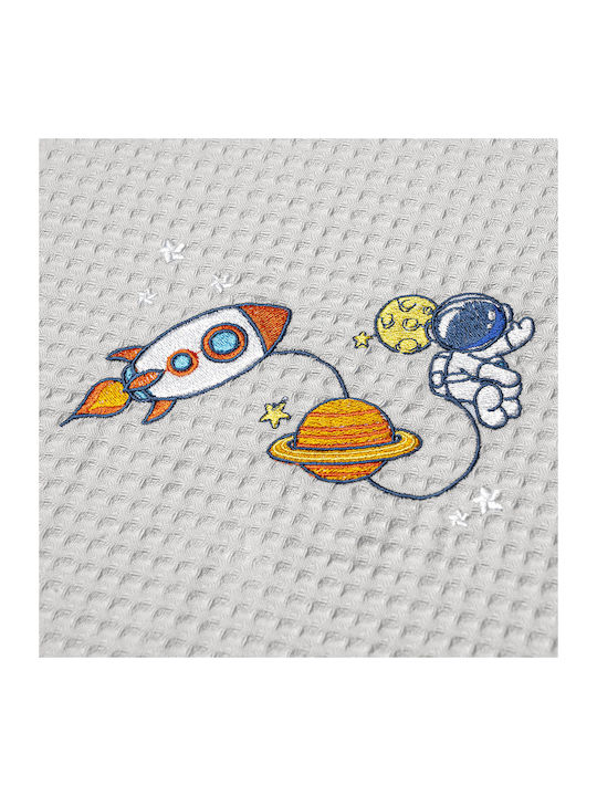 Adam Home Blanket Nursery Swaddling Blankets Space Waffle Gray 80x110cm