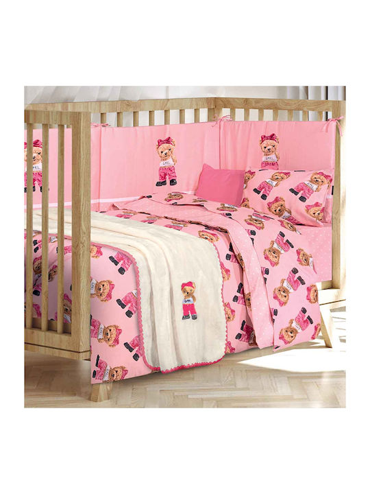 Greenwich Polo Club Blanket Nursery Swaddling Blankets Essential Baby 8839 Velvet Pink 80x110cm