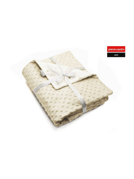 Pierre Cardin Κουβέρτα Κούνιας Toppy Fleece Μπεζ 110x140εκ.