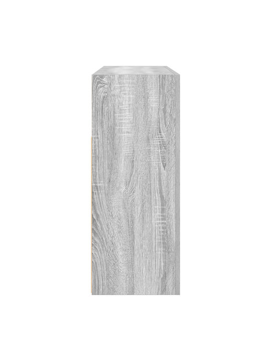 Sideboard Wooden Grey Sonoma 116x30x75cm
