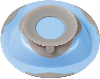 Babyono Baby Food Bowl Be Active made of Plastic Blue