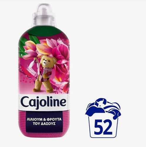 Cajoline Red Fruits Μαλακτικό Red Fruits Συμπυκνωμένο 52 Μεζούρες