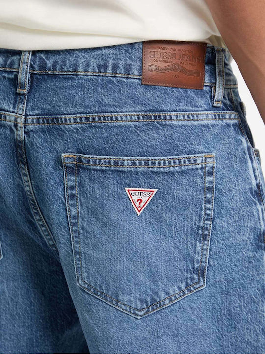 Men's Jeans Pants with Relaxed Tapered Fit Jeans