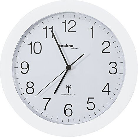 Technoline Wall Clock Plastic Silver Ø30cm
