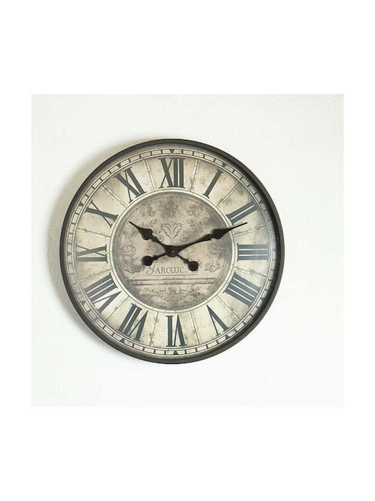 Ceas de Perete Plastic Bronz Ø51cm
