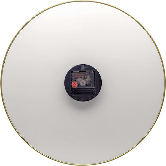 Design Is This Silent Ceas de Perete Plastic Alb Ø40cm