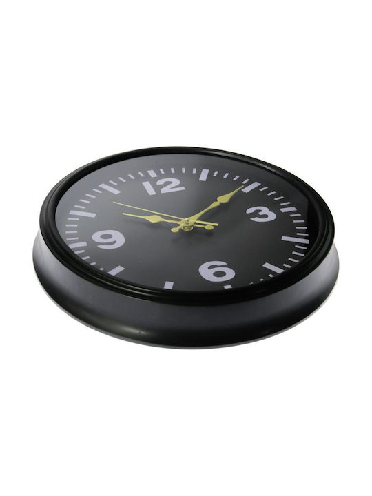 Viosarp Vintage Metallic Silver Wall Clock Ø35cm